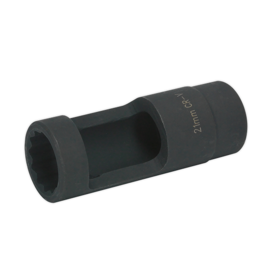 Sealey Injector Socket 21 x 90mm 1/2" Square Drive Chrome Vanadium SX042