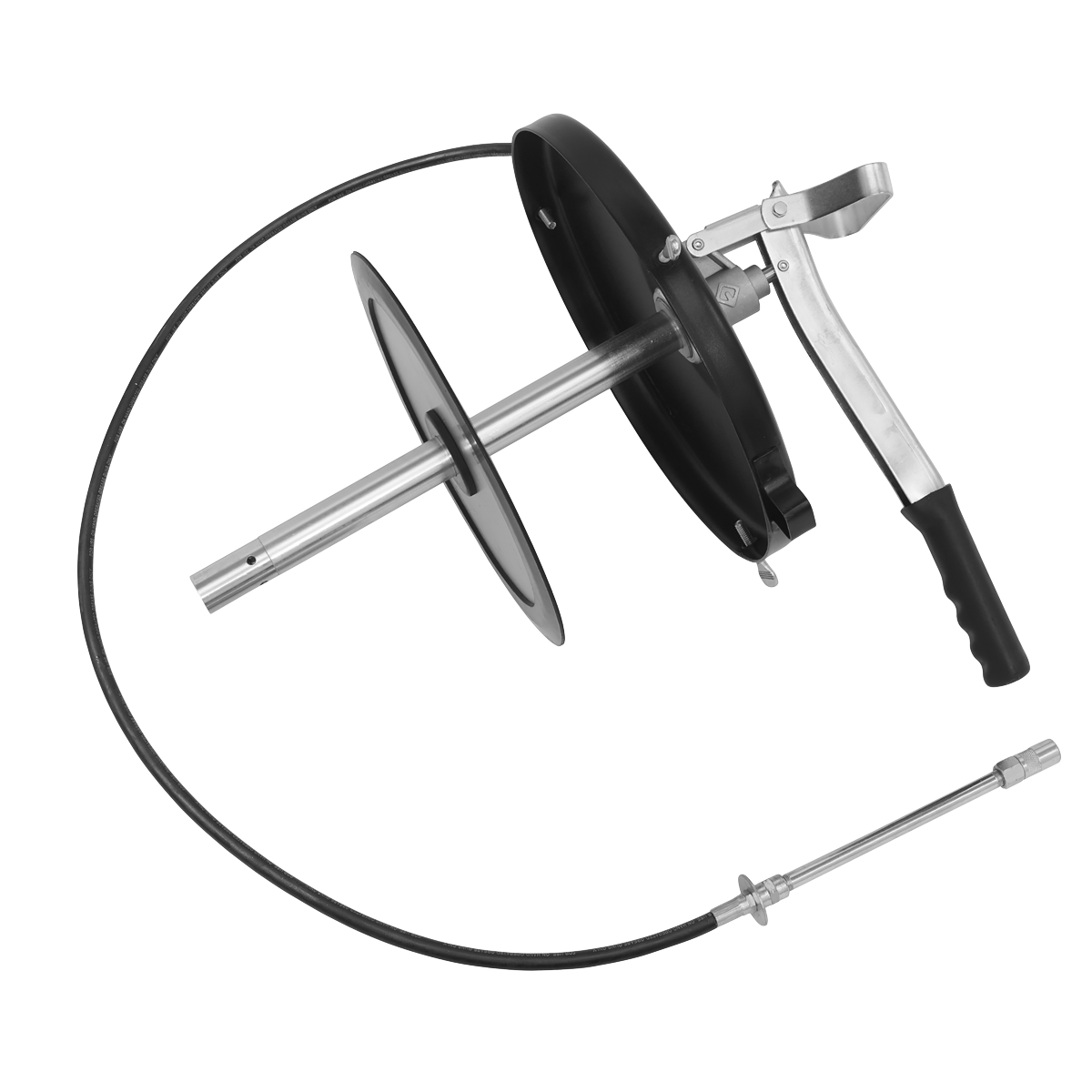 Sealey Bucket Greaser With Follower Plate 12.5kg Extra Heavy Duty AK455