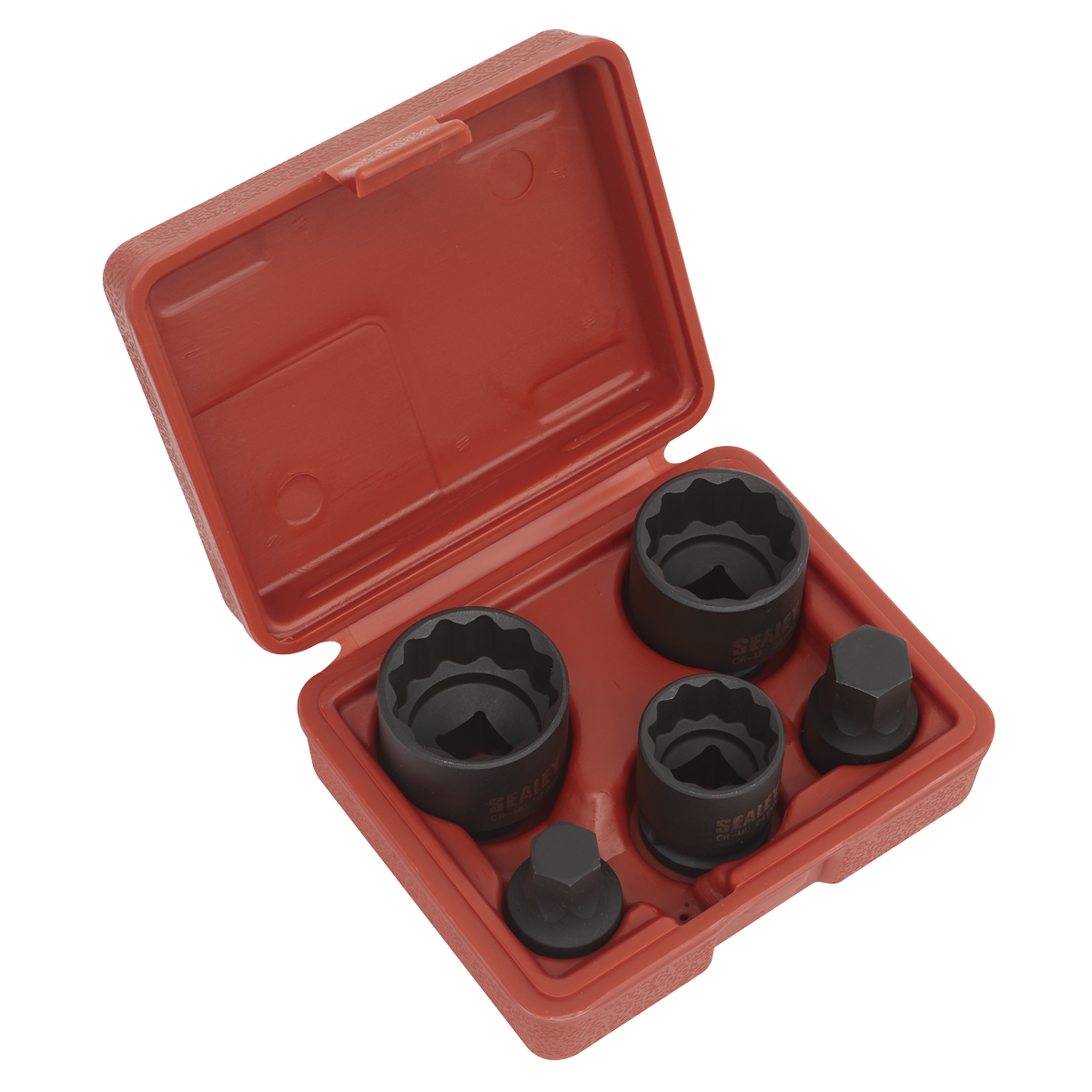 Sealey Impact Hub Socket & Socket Bit Set 5 Pieces Fits VAG Vehicles SX053