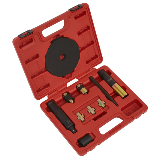 Sealey Simple-to-use Master Locking Wheel Nut Removal Set - Black SX299