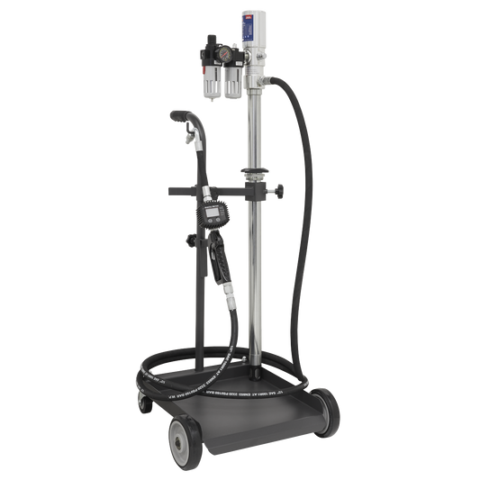 Sealey Air Operated Gear Oil Dispensing System With 4m Hose Silver/Black AK4563D
