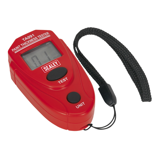 Sealey Paint Thickness Gauge Showroom Bodyshop For Iron Steel & Aluminium TA091
