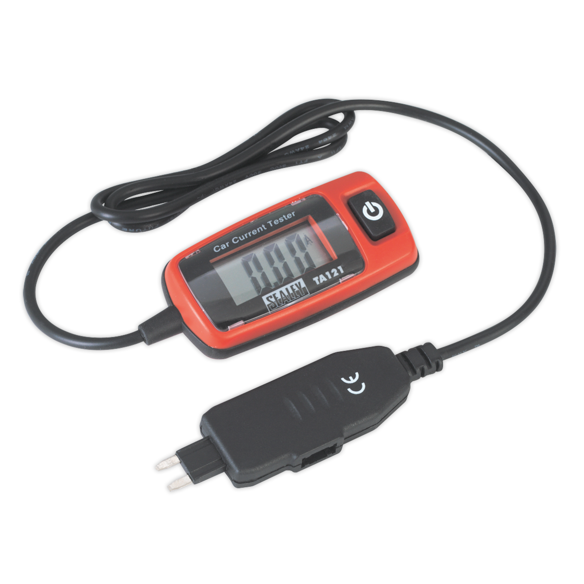 Sealey 20A Automotive Current Tester With LCD Display - Mini Fuse Blade TA121