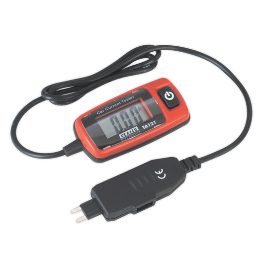 Sealey 20A Automotive Current Tester With LCD Display - Mini Fuse Blade TA121