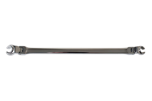 LASER 6751 Ratchet Ring Open-Ended Spanner 8 x 9mm Spanner Chrome Vanadium Steel