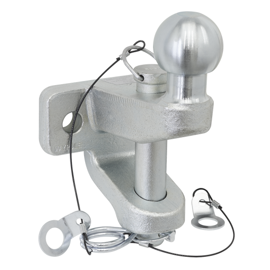 Sealey 50mm Forged Tow-Ball With Pin Coupling Assembly Up To 3.5 Tonne TB042