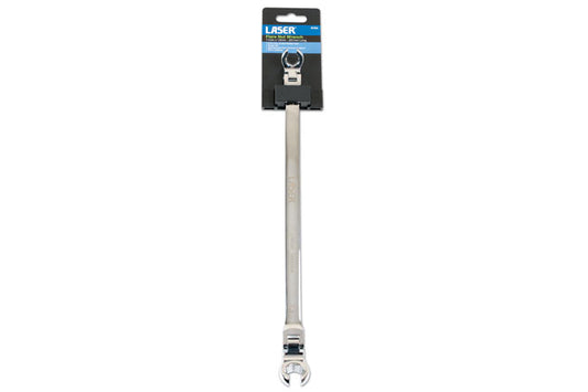 LASER 6753 Ratchet Ring Open-Ended Spanner 11x13mm Spanner Chrome Vanadium Steel