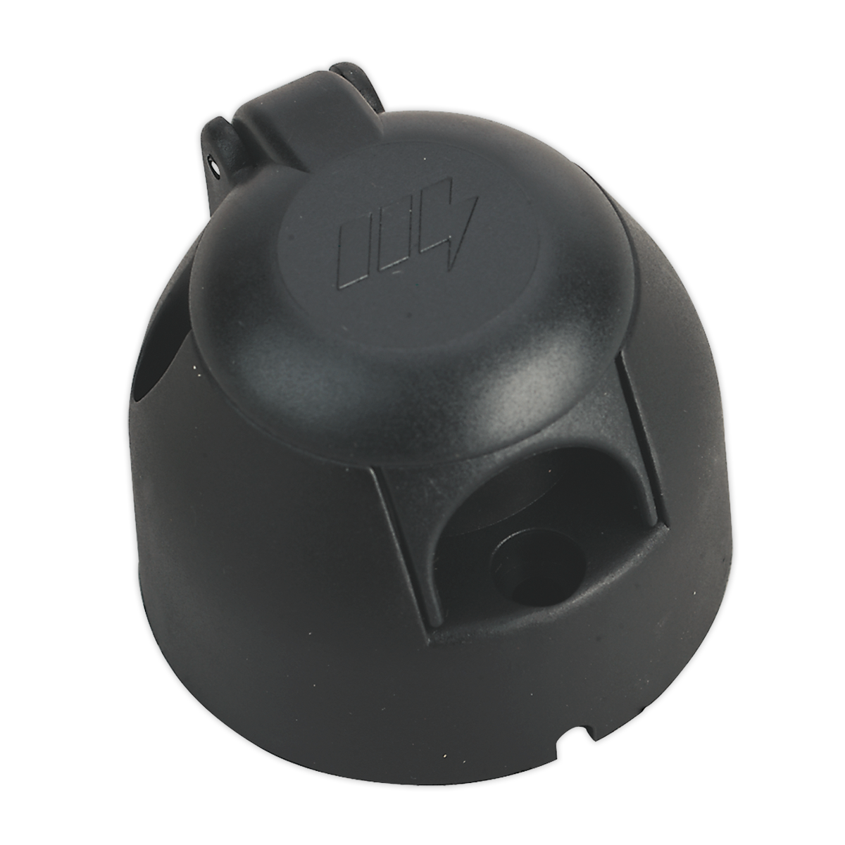 Sealey Towing Socket N-Type Manufactured From Plastic 12V 7-Pin - Black TB07