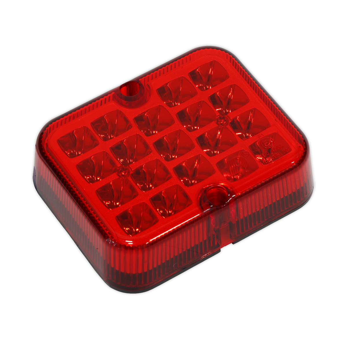 Sealey Rear Fog Lamp Light Transparent Lens Waterproof 12-24V SMD LED TB14LED