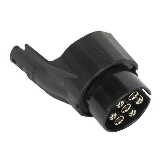 Sealey Socket Conversion Adaptor 7-Pin N-Type - 13-Pin Euro 12V Black TB43