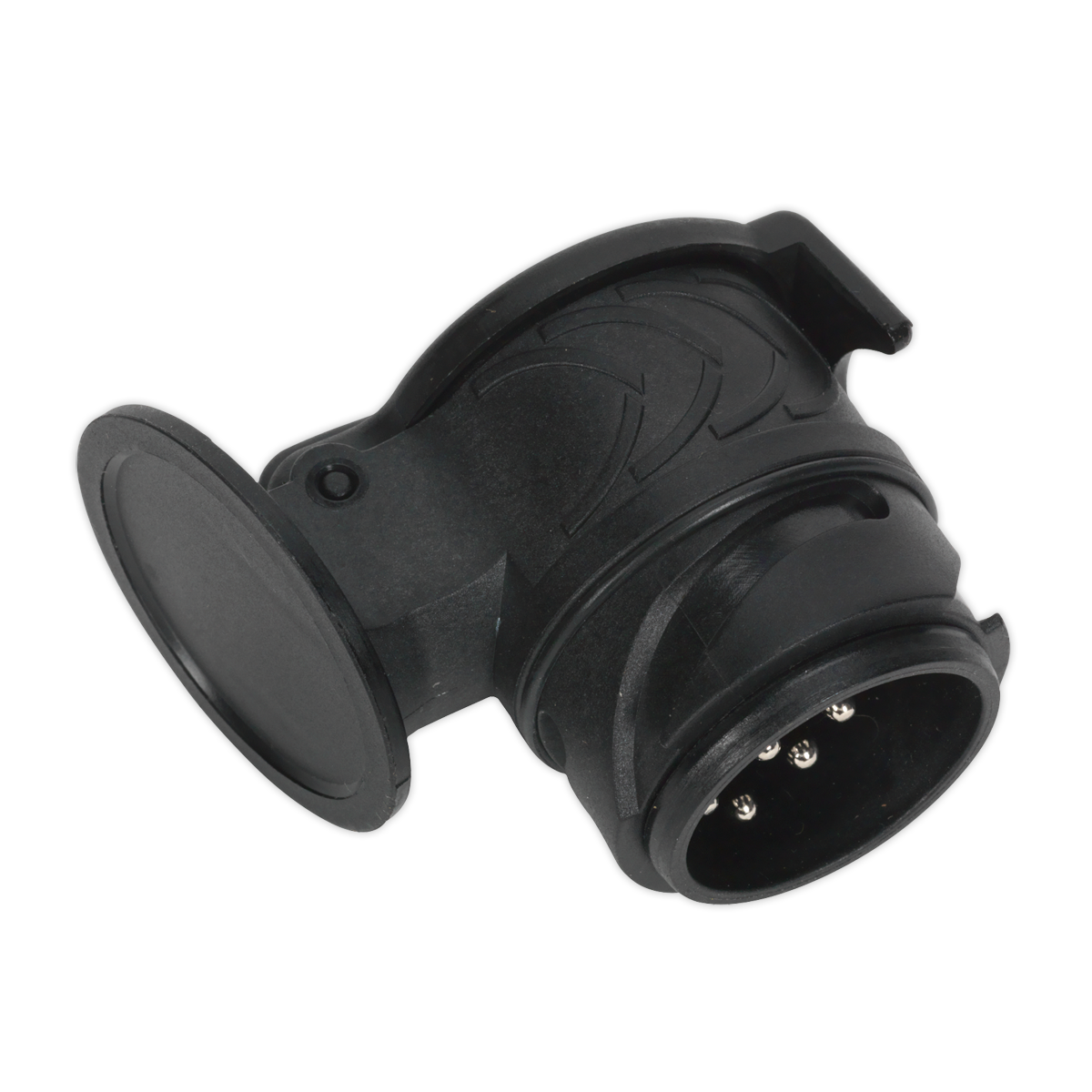 Sealey Socket Conversion Adaptor 13-Pin Euro - 7-Pin N Type 12V Black TB44