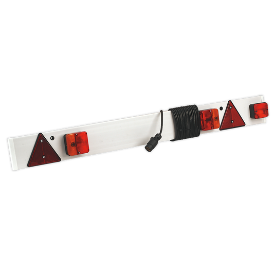 Sealey Trailer Board 4FT 6" With Fog Light and 6m Cable 12V N-Type Plug TB46/6