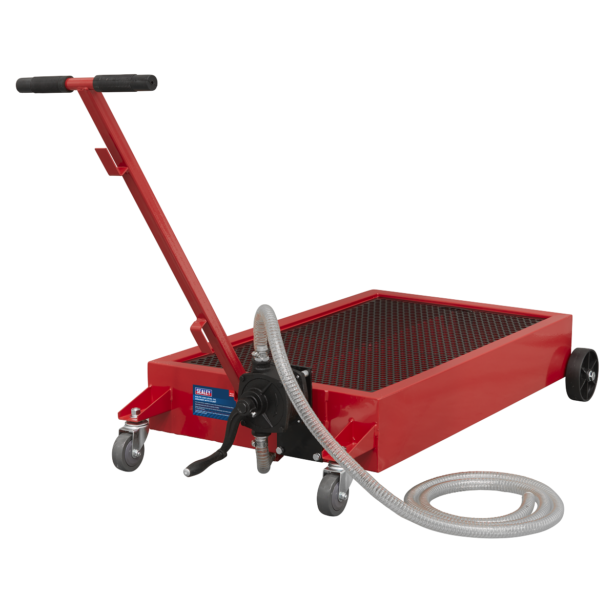 Sealey 64L Low Level Oil Drainer With Pump & Gravity Drain Tap 64 Litre AK467DXP