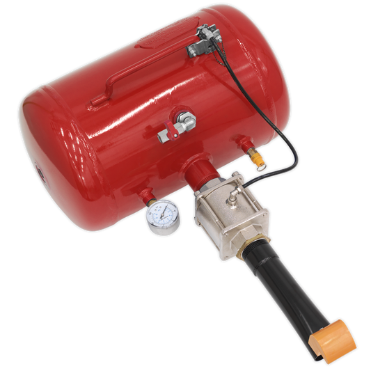 Sealey 19L Bead Seating Tool With Gauge - Push-Button Trigger Red TC904