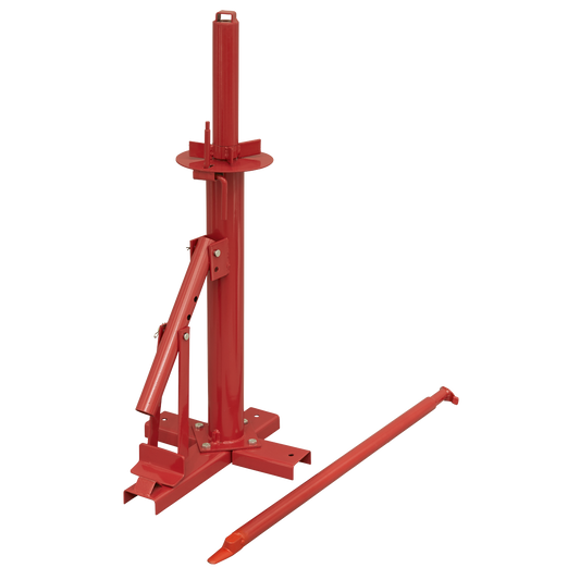 Sealey Manual Tyre Changer Steel Construction With Tyre Bar - Red TC960