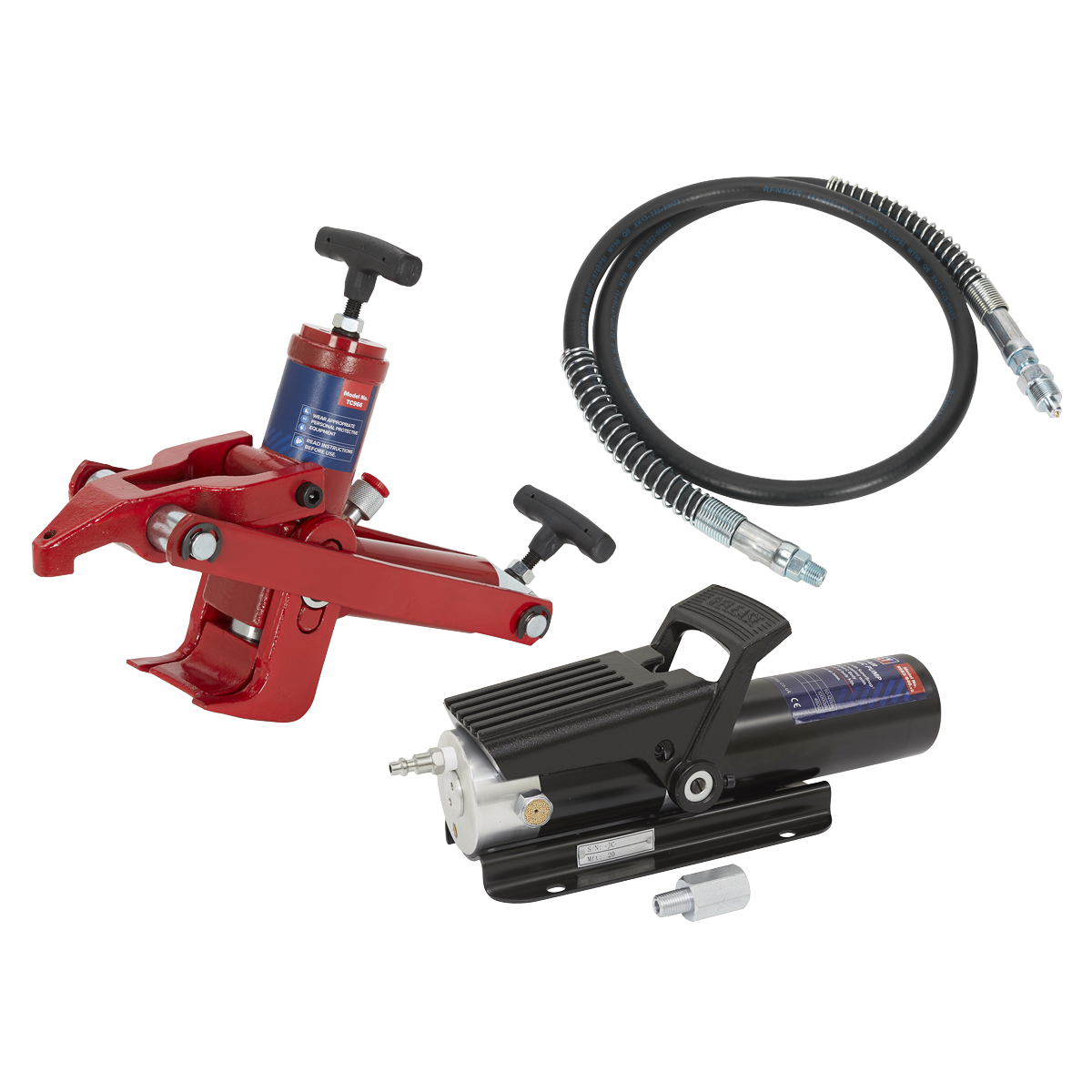 Sealey Hydraulic Bead Breaker Combo Commercial & Agricultural Tyres TC966COMBO1