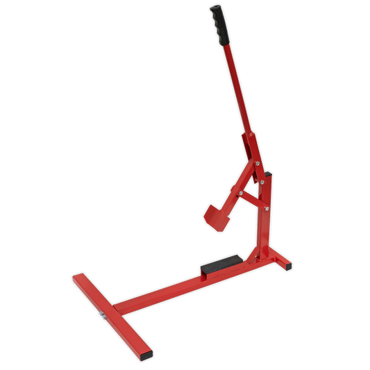 Sealey Manual Tyre Bead Breaker Lever Action With Parallel Linkage Red TC968