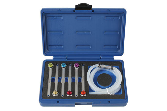 LASER 6783 Brake Bleeder Wrench Set 7 Pieces 7mm 8mm 9mm 10mm 11mm 12mm