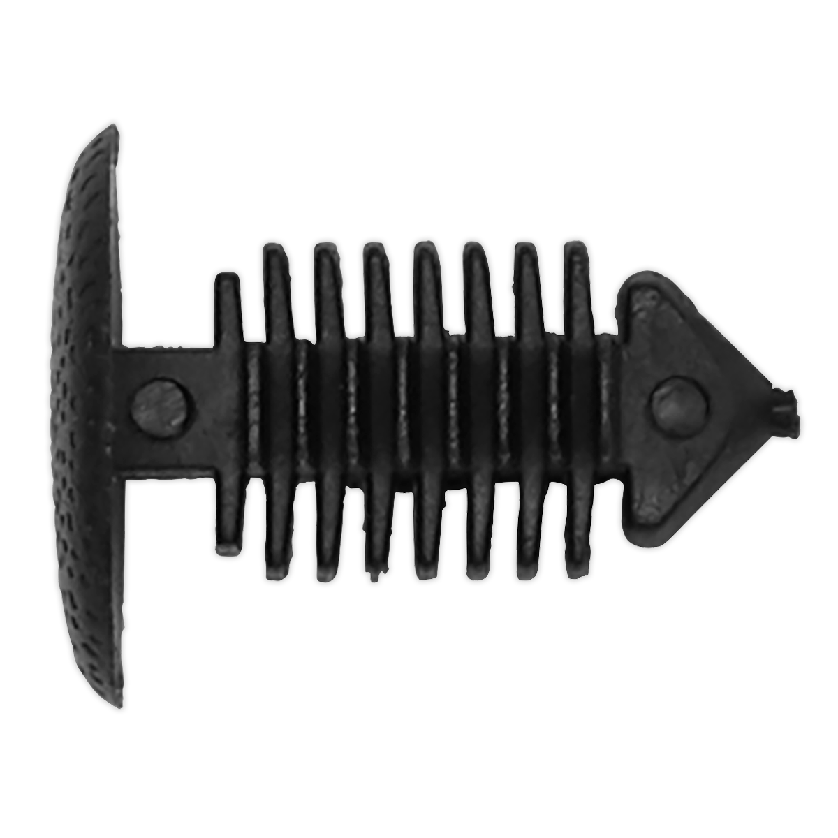 Sealey Fir Tree Clip Carpet/Trim Black Ø14 x 18mm Fits GM x20 Pieces TCFT1418