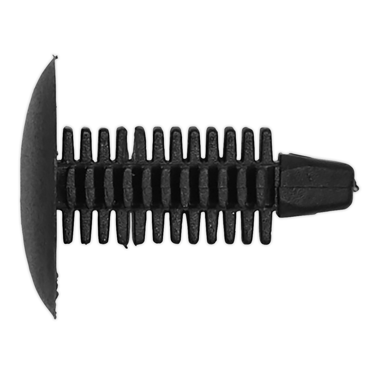 Sealey Fir Tree Clip Ø18mm x 23mm Universal Black - Pack of 20 Pieces TCFT1823U