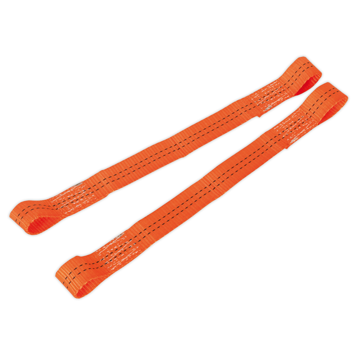 Sealey Tie Down Securing Loop Polyester Webbing Breaking Strain 2000kg 2pc TDL01