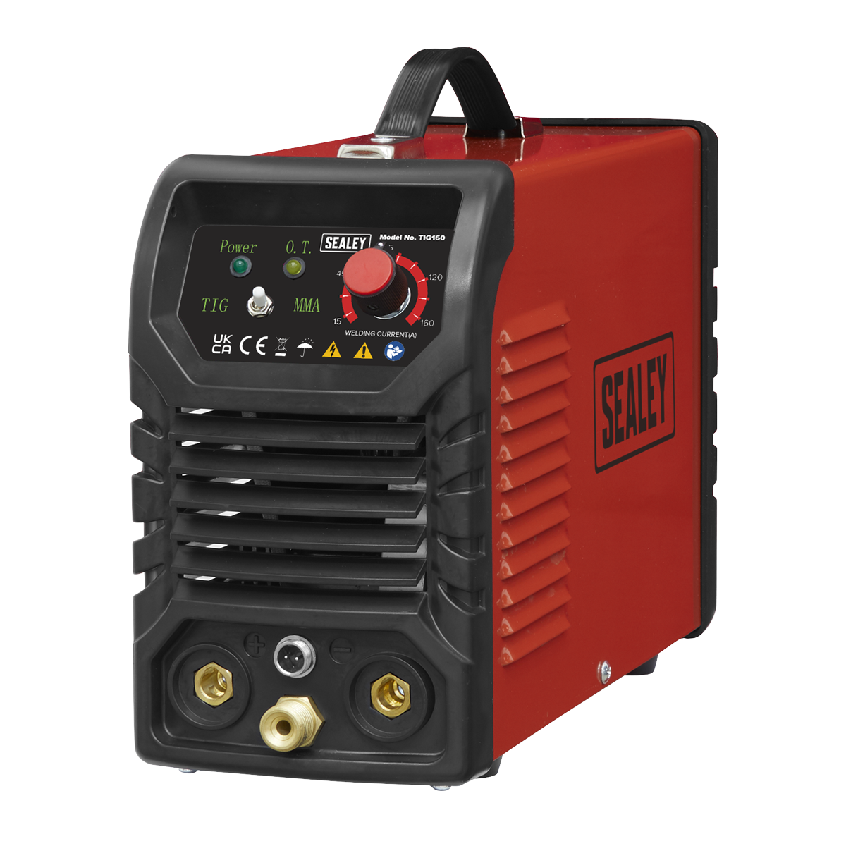 Sealey TIG/MMA Inverter Welder With Forced Air Cooling 160Amp 230V TIG160