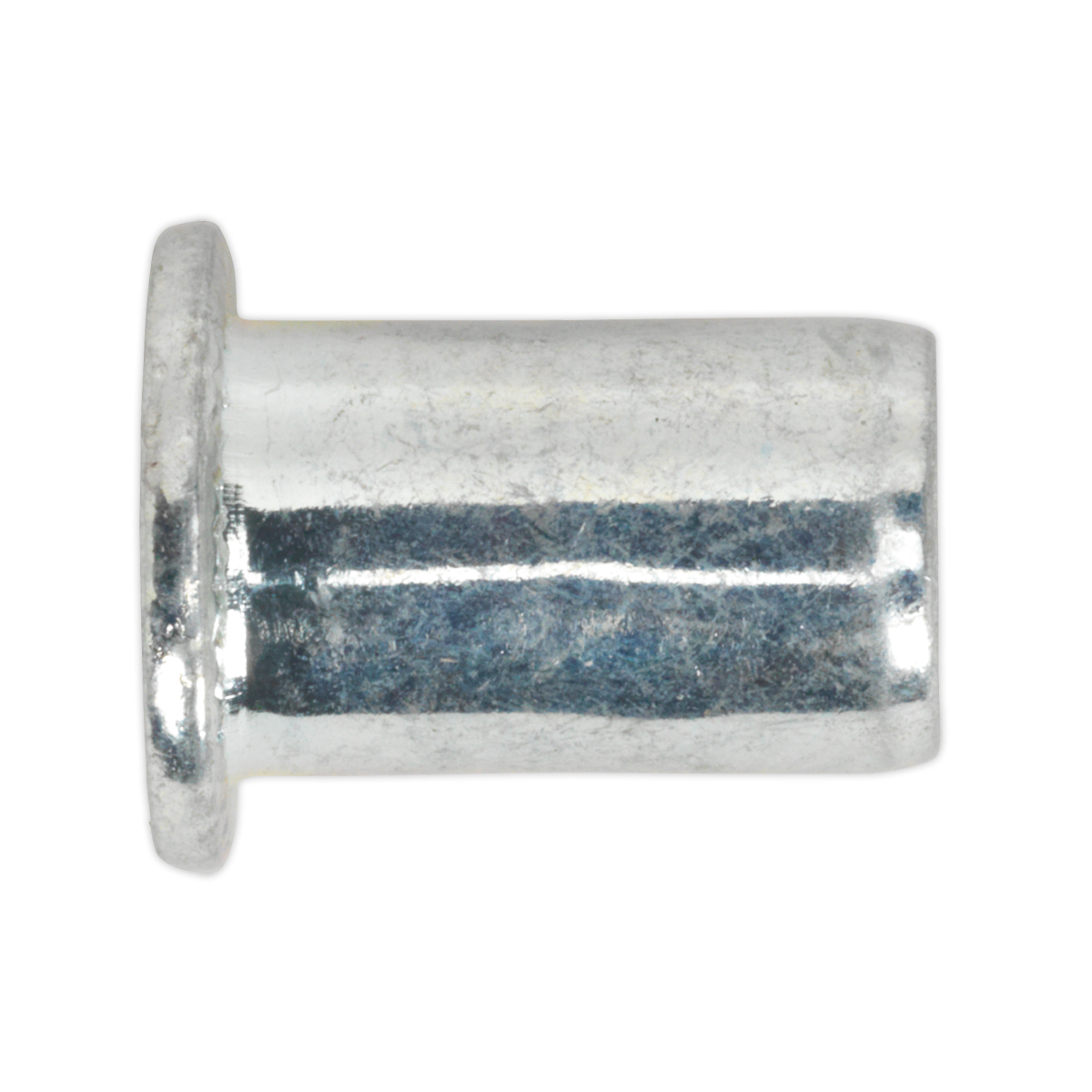 Sealey Threaded Insert Regular Zinc Plated M6 Pack Of 50 - Silver TIRM6