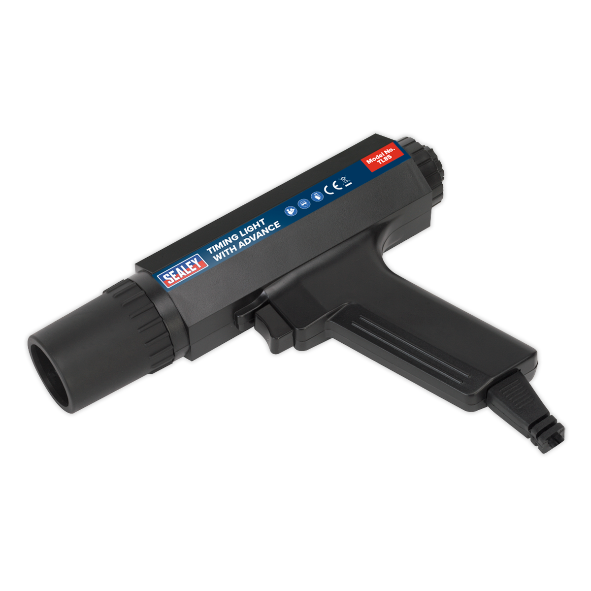 Sealey Timing Light With Advance and Inductive Impulse Pick-Up Black TL85