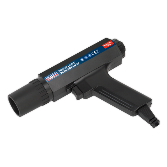 Sealey Timing Light With Advance and Inductive Impulse Pick-Up Black TL85