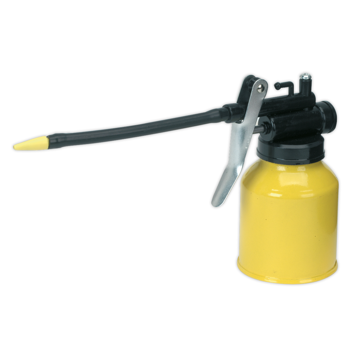 Sealey Oil Can With Flexible Spout For Directional Control 180mL Yellow TP04