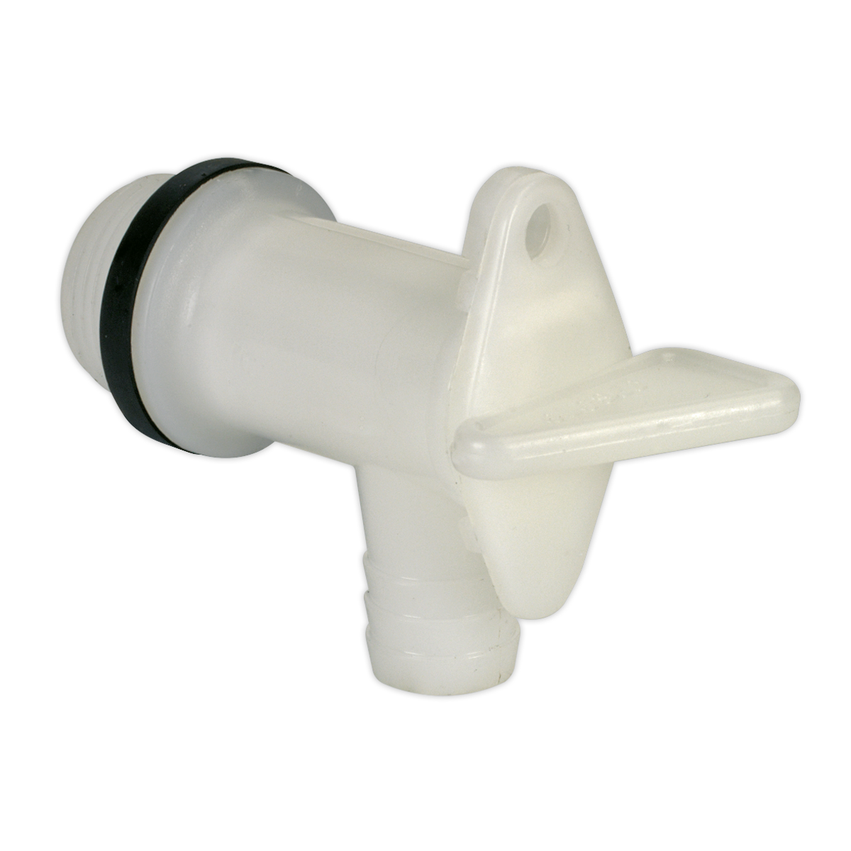 Sealey Water Butt Drum Tap 3/4" BSP Lockable Polythene Neoprene Washer TP12