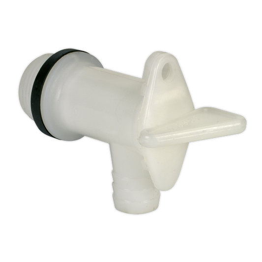 Sealey Water Butt Drum Tap 3/4" BSP Lockable Polythene Neoprene Washer TP12