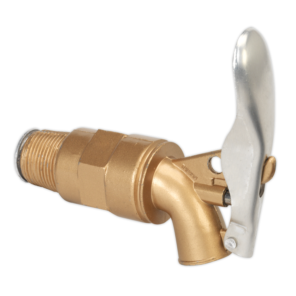 Sealey Water Butt Drum Tap 3/4" BSP Thread Auto Release Brass Alloy Body TP123