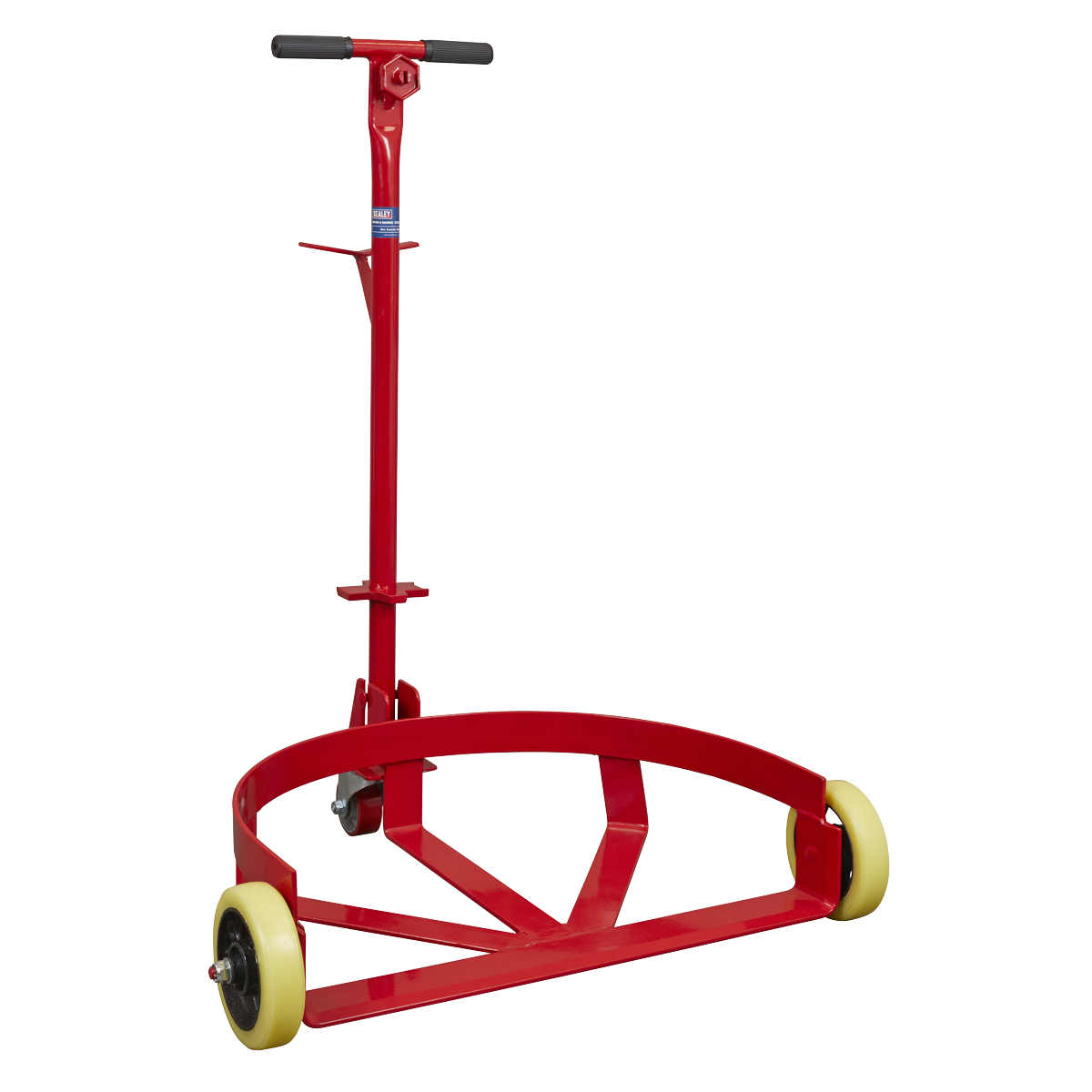 Sealey Drum & Barrel Trolley Rigid Steel Construction Ø150mm Wheels TP13