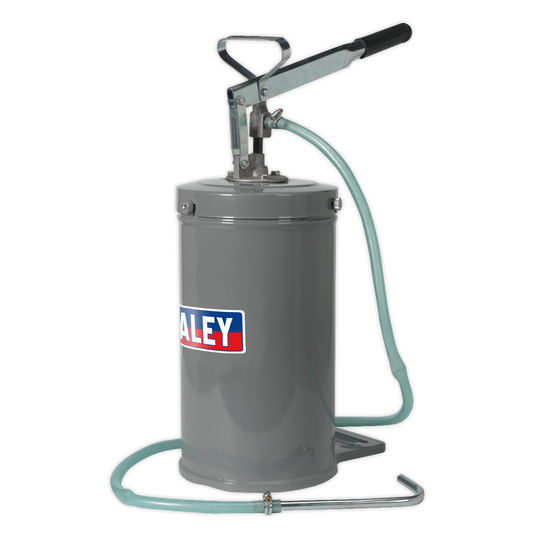Sealey Oil Dispensing Unit 1.8m Delivery Hose With Angled Spout 14 Litres TP16