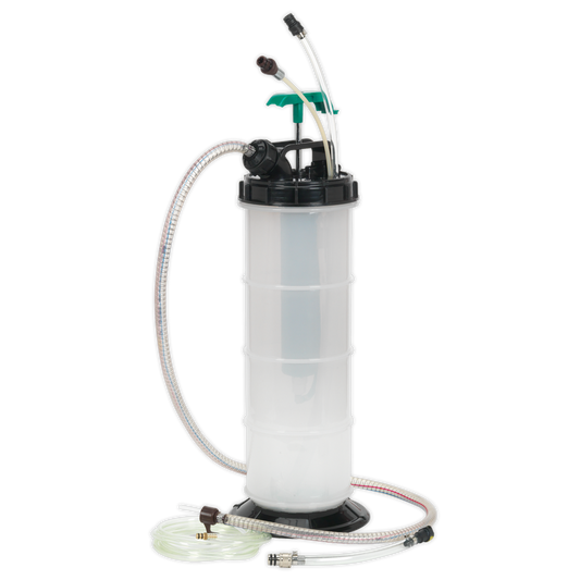 Sealey Vacuum Fuel/Fluid Extractor 8L Capacity With 1.5 Metres Main Hose TP204