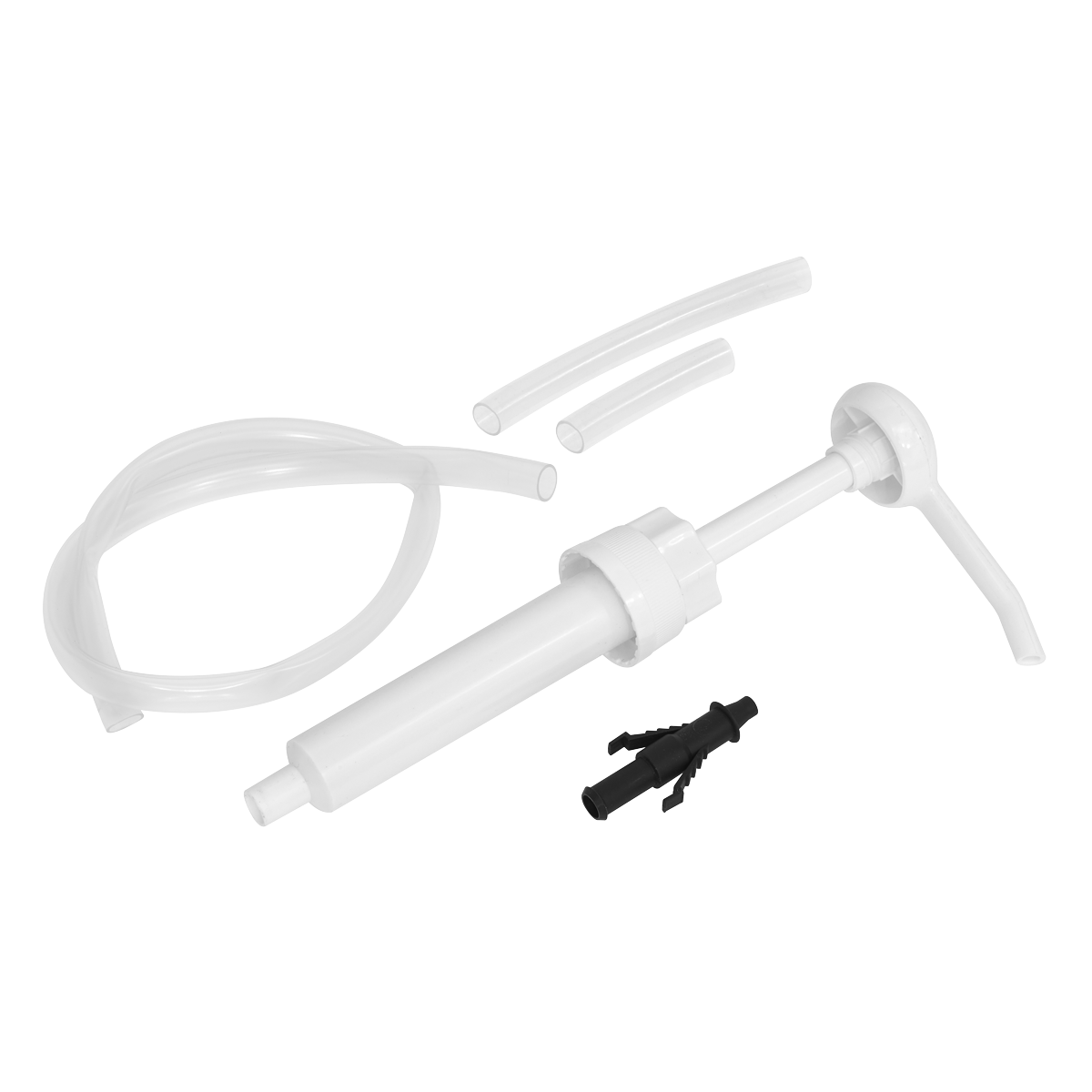 Sealey 5 Litres Container Hand Pump Mess & Waste Liquid Eliminated White TP5000