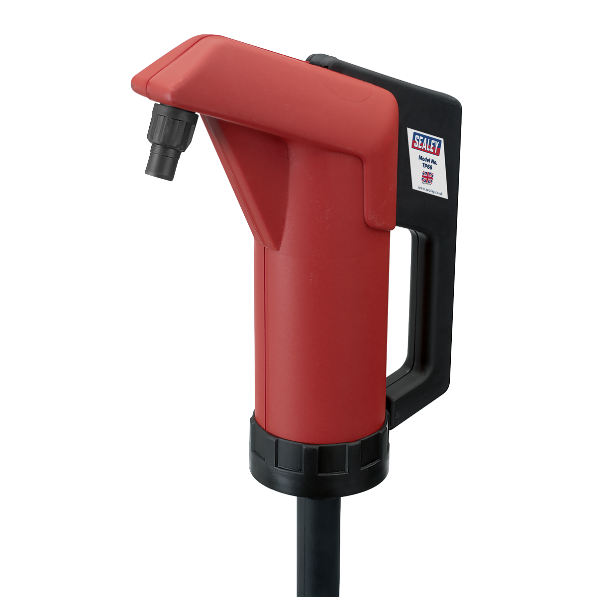 Sealey Self-Priming Heavy Duty Lever Action Pump With Anti-Drip Nozzle TP66