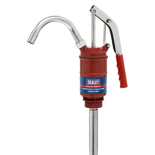 Sealey Heavy Duty Lever Pump High Flow With 2" BSP Adaptor & Dip Tube TP6801