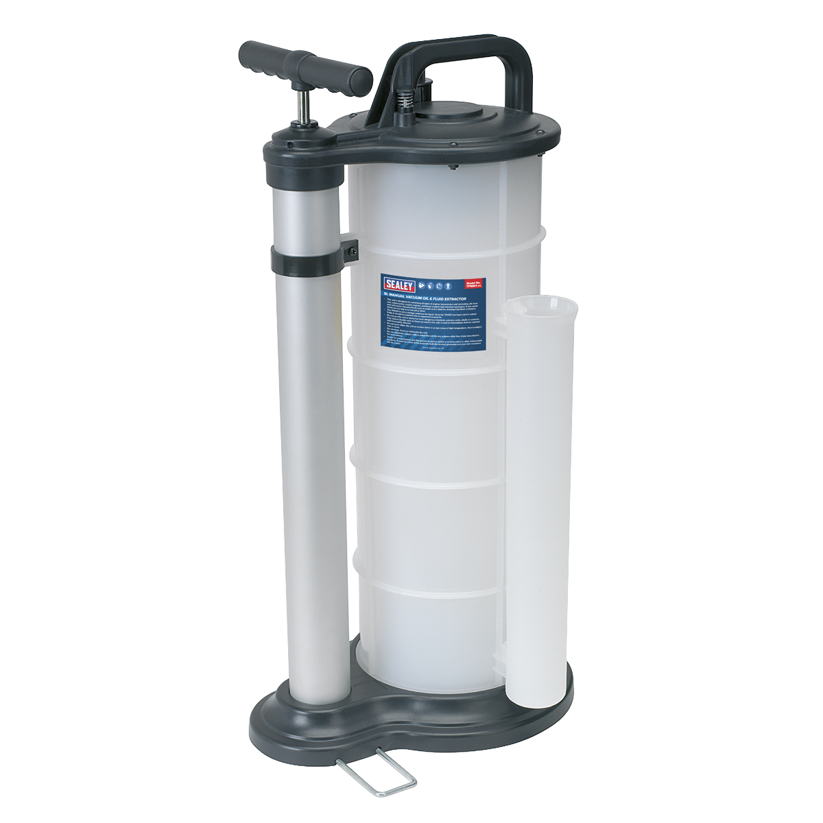 Sealey Vacuum Oil & Fluid Extractor Manual From Composite Materials 9L TP6901