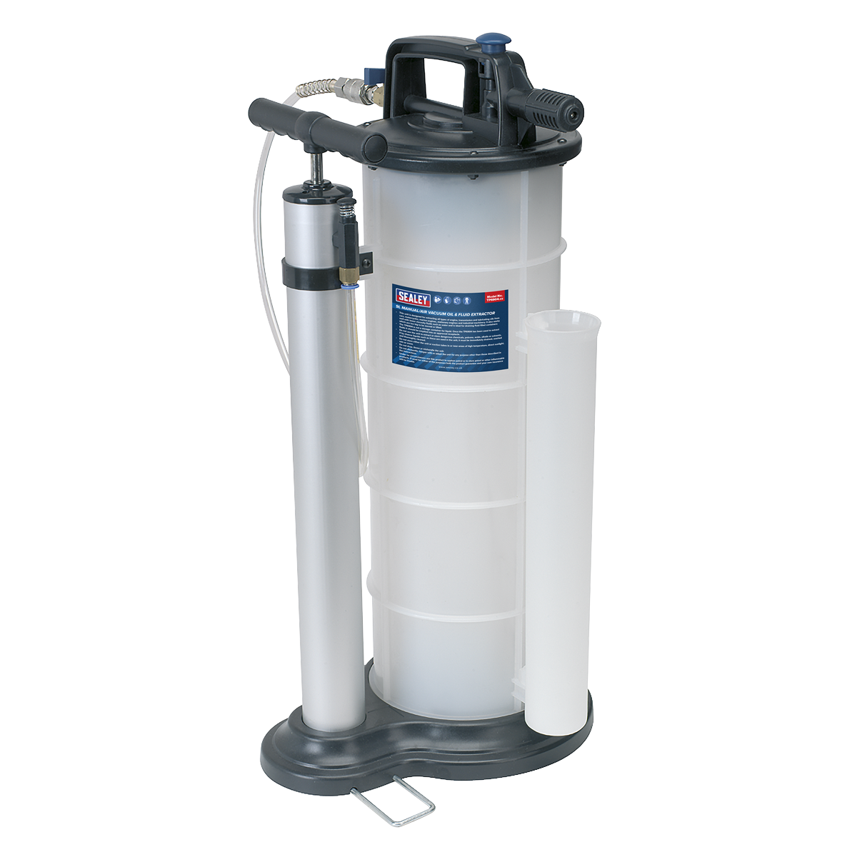 Sealey Vacuum Oil & Fluid Extractor Manual/Air 9 Litres Capacity Device TP6904