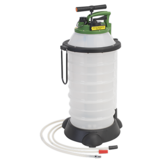 Sealey Manual Vacuum Oil & Fluid Extractor & Discharge 18 Litres TP6906