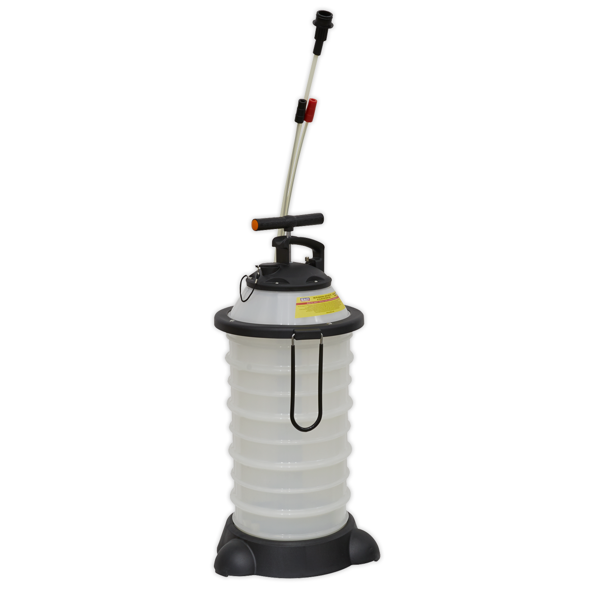 Sealey 18L Manual Vacuum Oil/Fluid Extractor With Three Castor Wheels TP6908