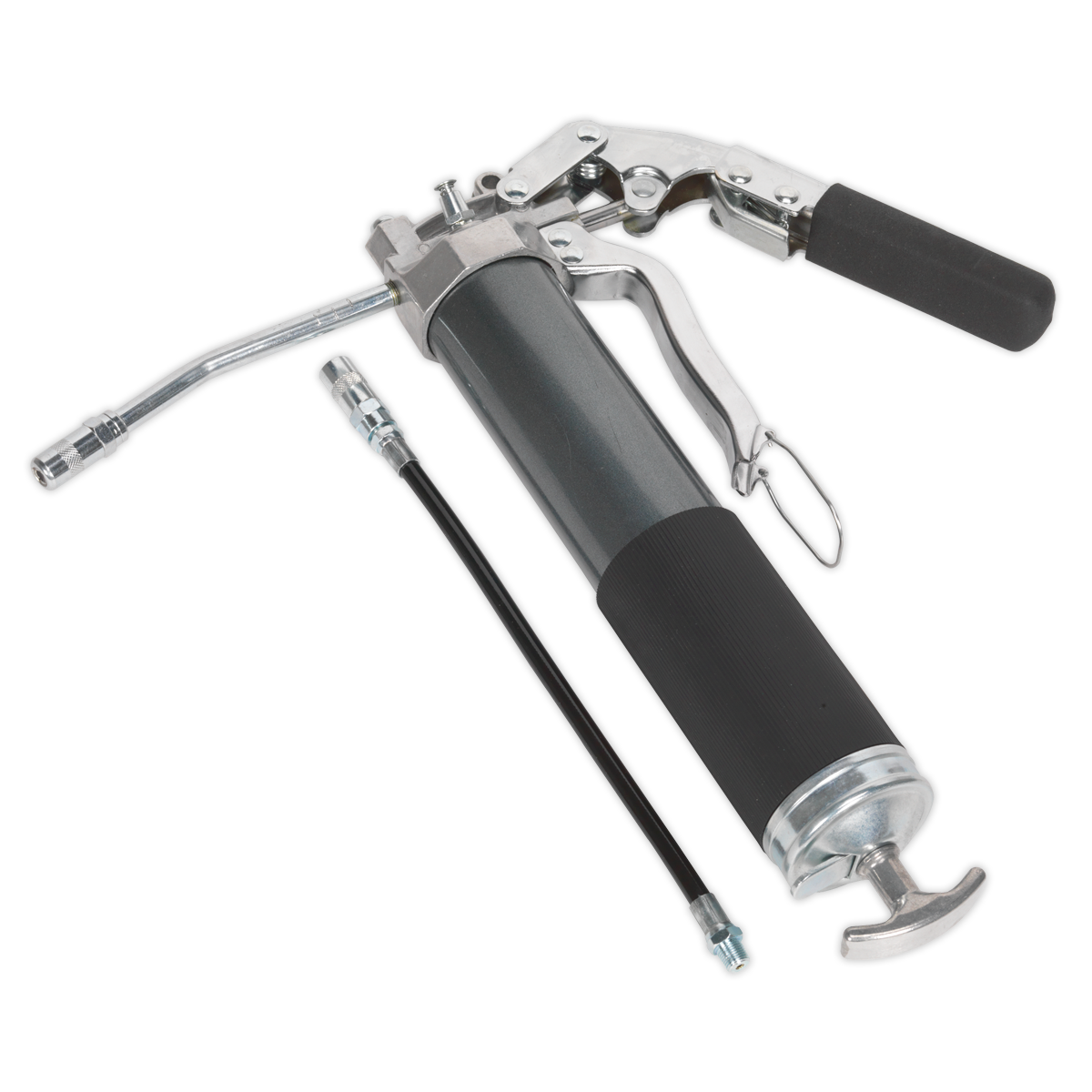 Sealey 2-Way Operating Grease Gun 3-Way Fill With Handle Heavy Duty AK48