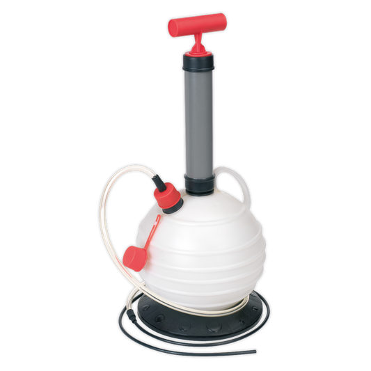 Sealey Vacuum Oil & Fluid Extractor Manual With 2.1m Suction Probe 5.5L TP696