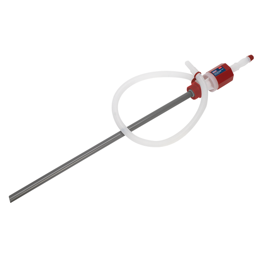 Sealey Polyethylene Syphon Pump With Vent Cap For 205L Drum - High Flow TP781