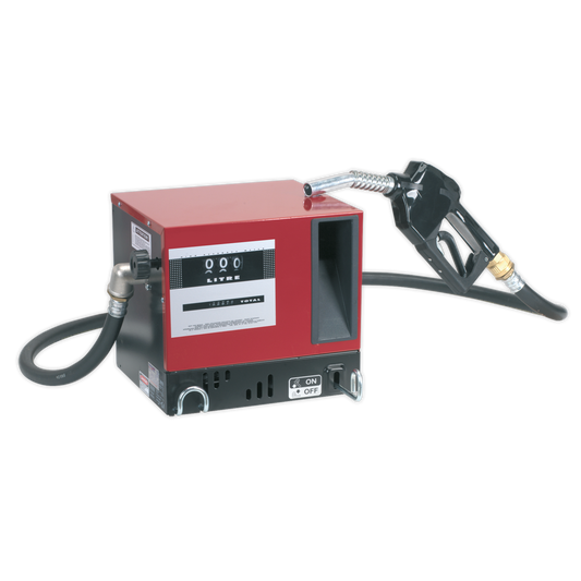 Sealey 56L/min Wall Mounting Diesel/Fluid Transfer System With Meter TP955