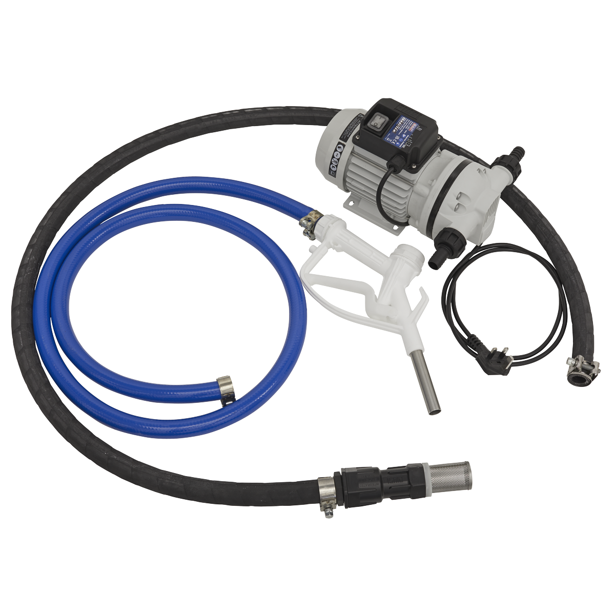Sealey AdBlue Transfer Pump Portable With 4m Hose & 3-Pin Plug 230V TP99230