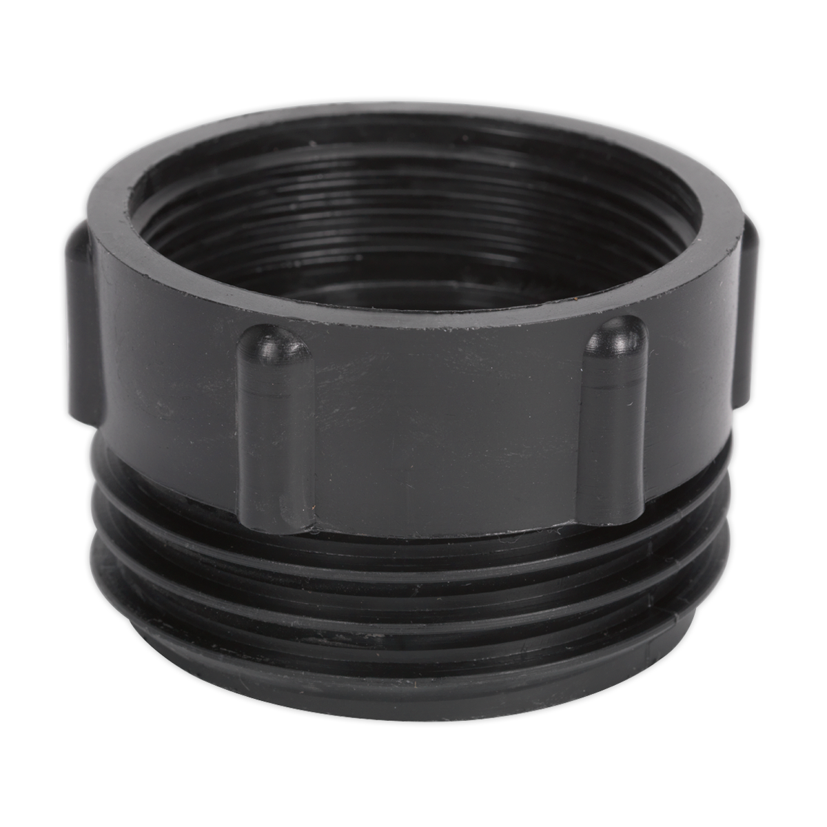 Sealey Ø69mm Mauser Drum Adaptor With 2" BSP Thread Polypropylene Black TPA04