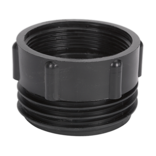 Sealey Ø69mm Mauser Drum Adaptor With 2" BSP Thread Polypropylene Black TPA04